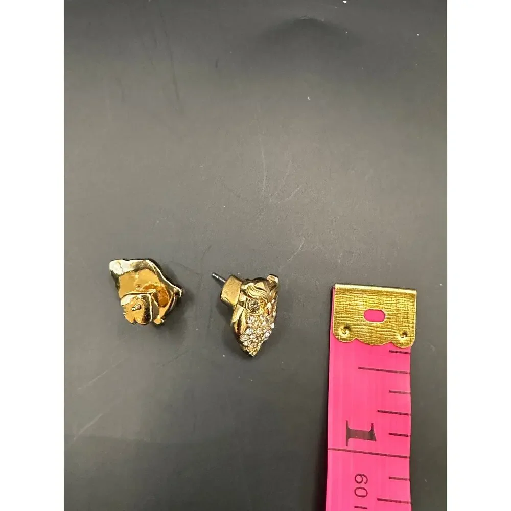 Kate Spade THINGS WE LOVE OWL Earrings Whimsy Animal Designer Stud Jewelry